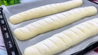 Don't cook bread until you see this recipe! Tender with a crispy crust.