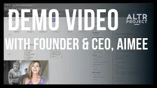 Pre-recorded webinar/demo call with our founder & CEO, Aimee Tawhai