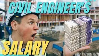 CIVIL ENGINEER'S SALARY in UK. How much Civil Engineer can earn  on UK construction site.