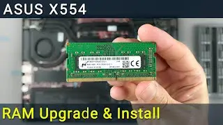 Asus X554 RAM Upgrade & Install Guide