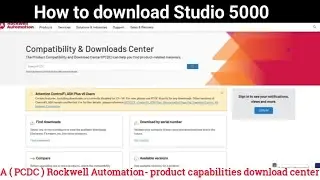 How to Download Studio 5000 | Rockwell Automation Software || PLC programming software
