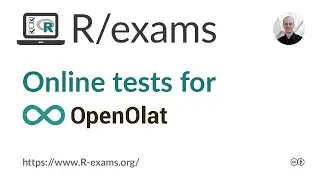 Online tests for OpenOlat using R/exams