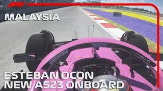 F1 2023 Alpine A523 mod w/ Esteban Ocon Onboard Lap Around Sepang | Assetto Corsa