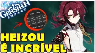HEIZOU É DIFERENTE! O SOCO MAIS FORTE DO JOGO - GENSHIN IMPACT