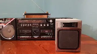 Sharp GF-700 сравнение с Sharp GF-800 - колонки