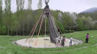 Cómo montar un Tipi 8º parte/Amalurra Comunidad