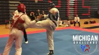 Great Taekwondo Sparring - Michgan Challenge 2022 Part 2