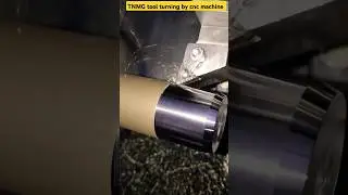 Saft turning on cnc machine | cnc machine job work video | #cnc #cncmachine #shorts