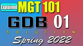 MGT101 GDB 1 Solution 2022 | MGT101 Spring 2022 GDB | AM VU Helper