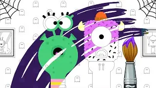 Colouring | Hey Duggee | Monsters | Part 35