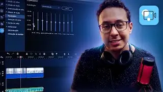 Como MELHORAR O ÁUDIO de um vídeo com MOVAVI VIDEO EDITOR PLUS!