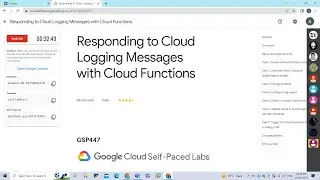 Responding to Cloud Logging Messages with Cloud Functions 