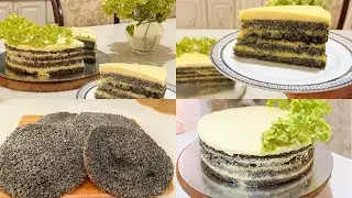 Маковый торт/Просто вкусный,Просто красивый🔥🔥🔥