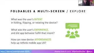 Dual-Screen & Multi-Posture: Developing New Mobile Experiences - Nitya Narasimhan