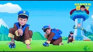 PAW PATROL Renren as CHASE | RenrenBoy’s Show | ON STAGE Costume number 8