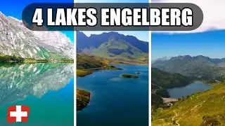 Hiking the Four Lakes Hike Engelberg - Titlis to Melchsee-Frutt