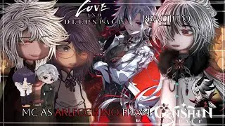 Love And DeepSpace React To Mc as Arlecchino from Genshin Impact | Love and DeepSpace Part 9 |