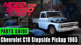 Chevrolet C10 Stepside Pickup 1965 Need For Speed Payback Derelict Parts Locations