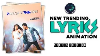 New Trending Lyrics editing tutorial Alight Motion 2021 in Telugu || Sagar Trending Creations🔥⚡