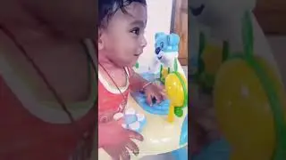 Rishi first time in walker🥳😍#pandawalker #baby #babyboy