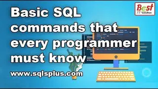 Basic Sql Commads || SQL Command for DBMS