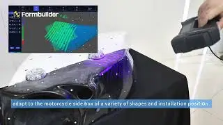 Side box of motorcycle 3D Scanning.#3d #3dscan #3dscanner #3dscanning #3ddrawing #3dprinting