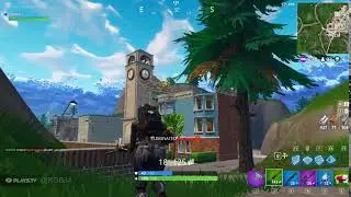 Fortnite | Insane Mid-air Sniper Headshot!