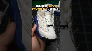 Thrifted Kicks | From Beat 💩 To Heat🔥 - “Hyper Royal” Air Jordan 13