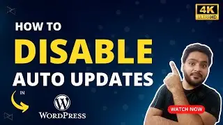 How to Disable Automatic Updates in WordPress | Step by step tutorial in Hindi | WP Updates Manager