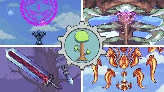 Terraria: Qwerty's Bosses and Items Mod - ALL BOSSES