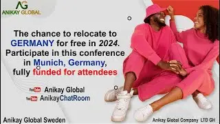 Move to Germany for free in 2024. Participate in this Conference in Germany. Fully funded for all.