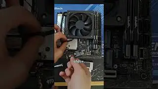Let's build my smallest ever Mini ITX PC! #techtok #pcbuild