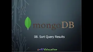 MongoDB - Sort Query Results with sort()