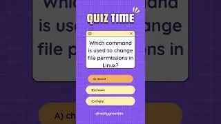 Linux MCQ Quiz | Linux Commands | Linux Questions
