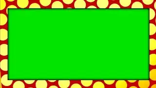 Border animation green screen frame effect HD | Photo video frame | Chroma key