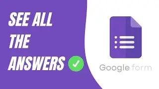 How to Check Google Form Responses (QUICK & EASY) 2026