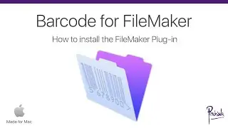 Barcodes in FileMaker Pro - How to install the Barcode for FileMaker Plug-in