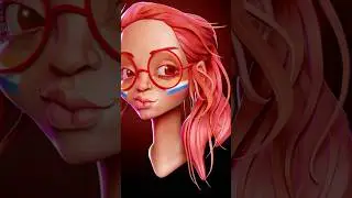 ZBrush Head Sculpt 3-Based On Loish Concept Art