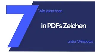 Zeichen und Malen in PDF | Tutorial 2020