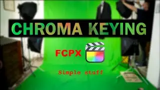 How to Chroma key in FCPX