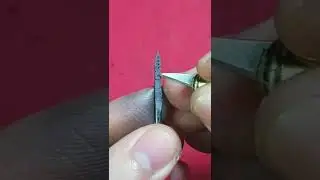 Thử thách khắc bảng chữ mini trên ngòi 