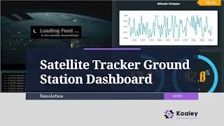 Satellite Tracking Ground Station Dashboard || Build Simulation