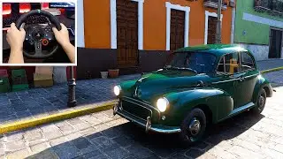 1958 Morris Minor 1000 - Forza Horizon 5 | Logitech G29 [4K]