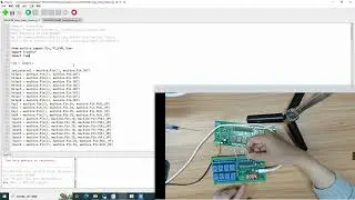 DN33C08 8CH DC 12V 24V Delay Timer RS485 Modbus for Raspberry Pi Pico Simple Open PLC Python C++