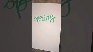 Trying out the new Sharpie Markers 🤩