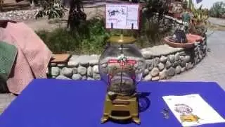 Ad Lee EZ Gumball Machine Restored and Working
