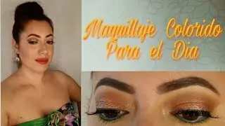 Maquillaje colorido para el dia  ( Narrado ) HD