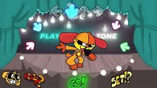FNF Character Test | Gameplay VS Playground Catnap V2 FNF Mods