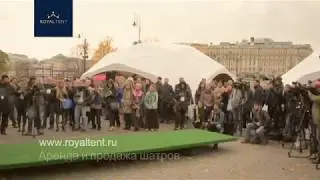 Шатры RoyalTent на Российской экологической недели