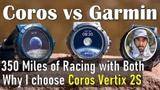 Coros vs Garmin - Comparing Coros Vertix 2S to Garmin Fenix at Cocodona 250